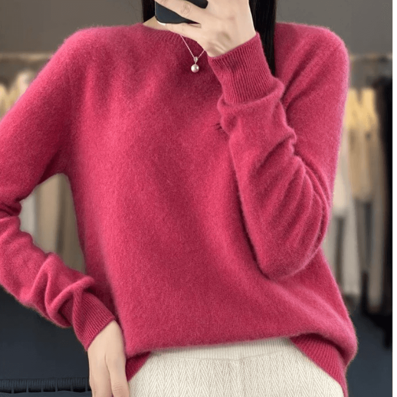 EB | Damenpullover - Stylischer warmer Damenpullover