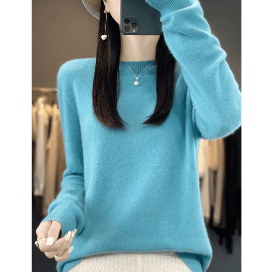 EB | Damenpullover - Stylischer warmer Damenpullover