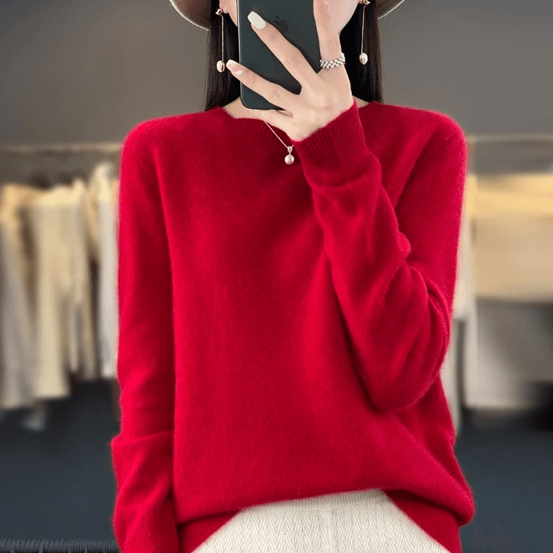 EB | Damenpullover - Stylischer warmer Damenpullover
