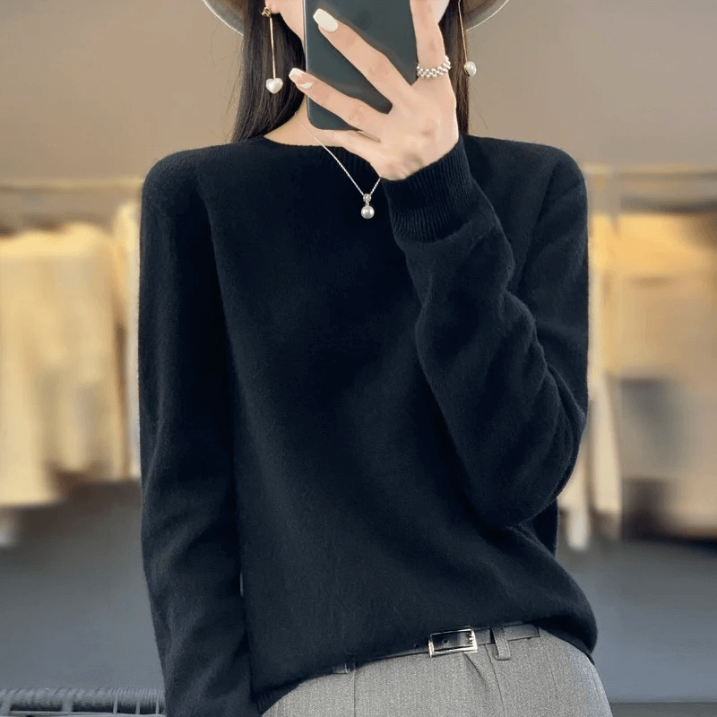 EB | Damenpullover - Stylischer warmer Damenpullover