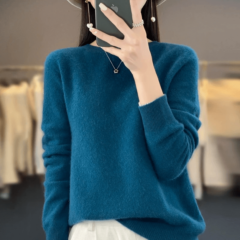 EB | Damenpullover - Stylischer warmer Damenpullover