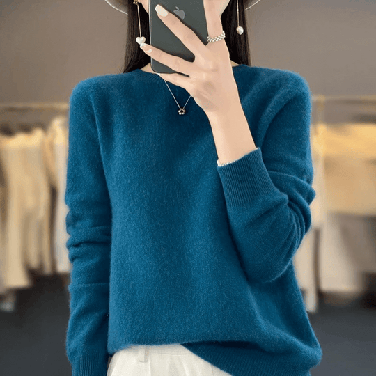EB | Damenpullover - Stylischer warmer Damenpullover