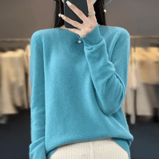 EB | Damenpullover - Stylischer warmer Damenpullover