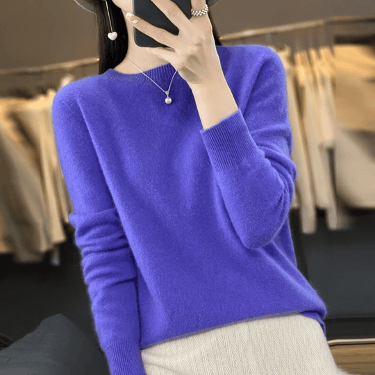 EB | Damenpullover - Stylischer warmer Damenpullover