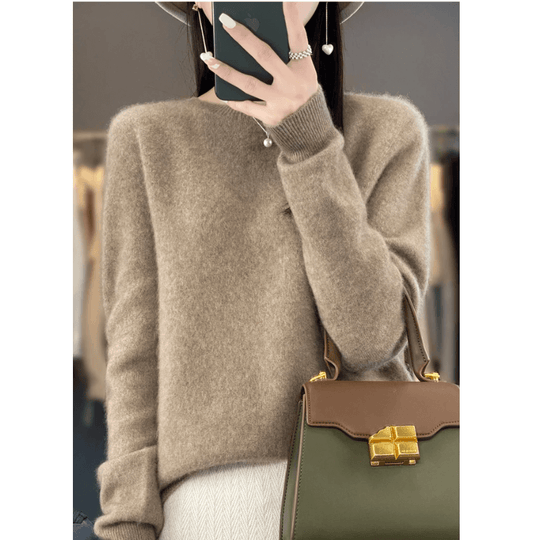 EB | Damenpullover - Stylischer warmer Damenpullover
