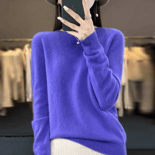 EB | Damenpullover - Stylischer warmer Damenpullover