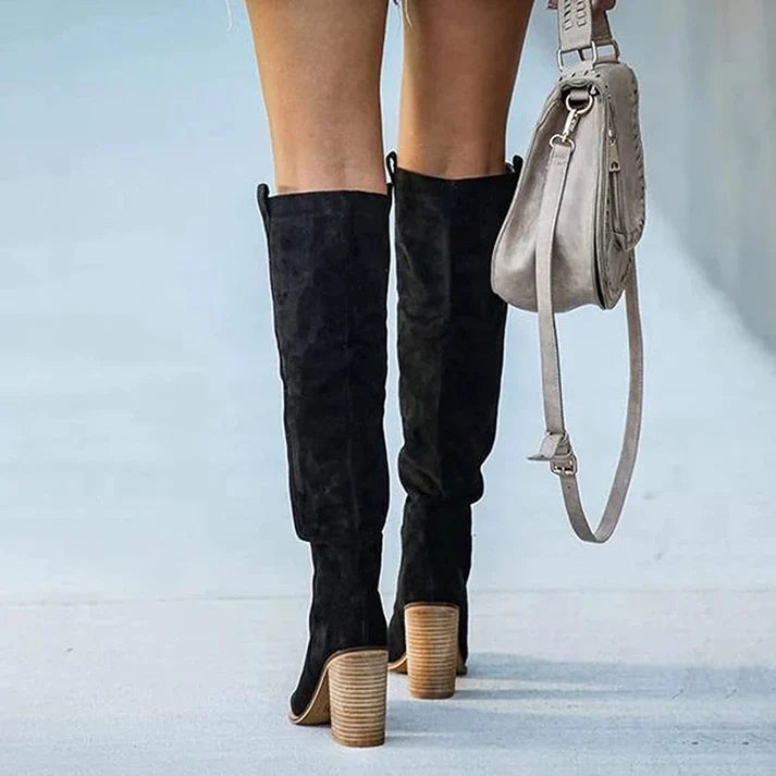 EB | Frauen Kniefallende Stiefel