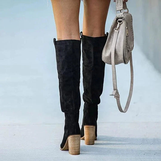 EB | Frauen Kniefallende Stiefel