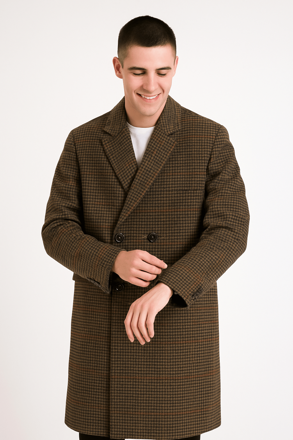 EB | Jacke Aus Warmem Stoffmix
