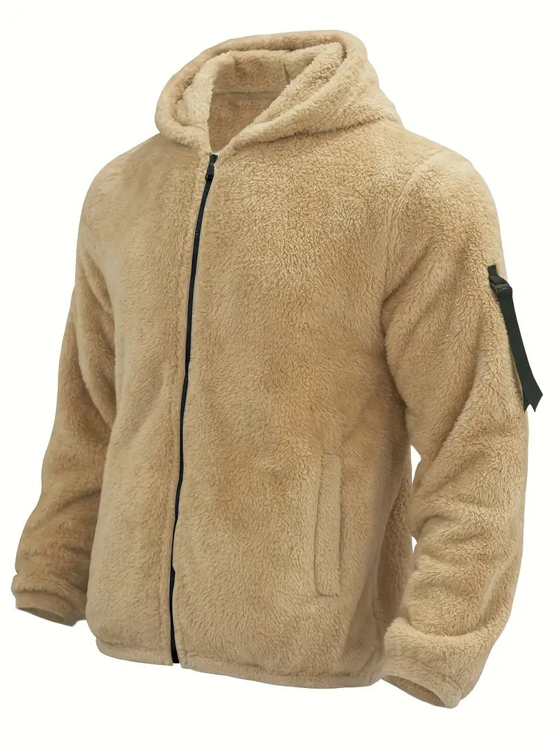EB Teddyjacke mit Reißverschluss für Männer