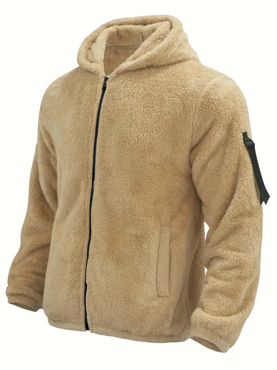 EB Teddyjacke mit Reißverschluss für Männer