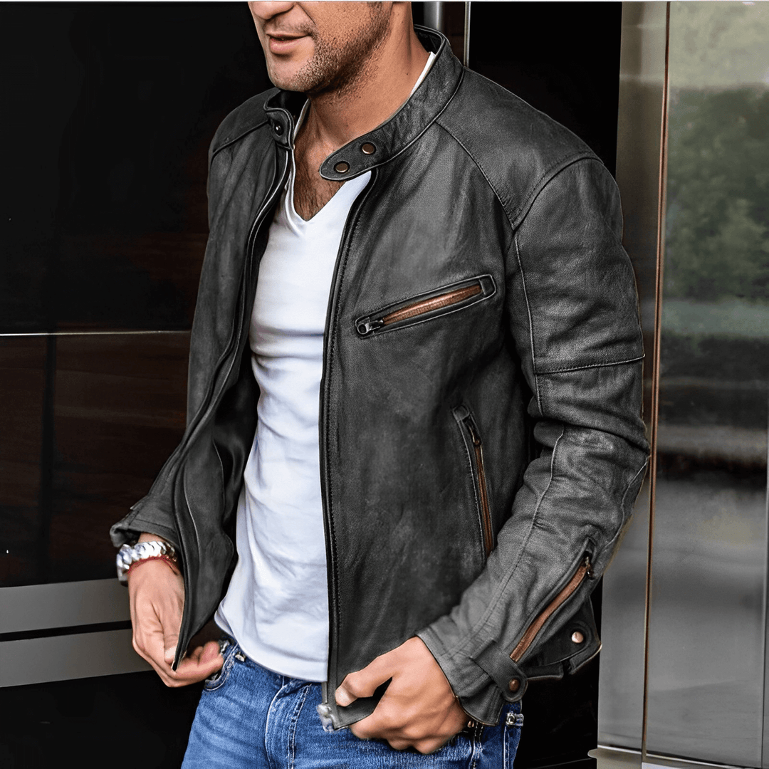 EB | Stylische Lederjacke für Männer