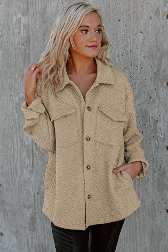 EB | Leichtgewicht Gesteppte Hemdjacke Polyester Komfort und Stil
