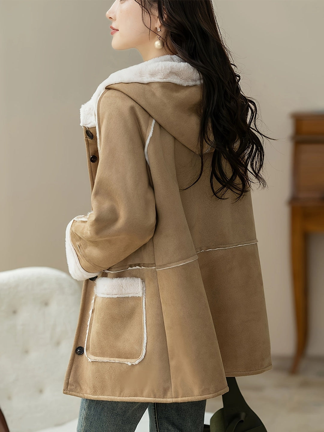 EB | Damen Kapuzenjacke für Frühling & Herbst