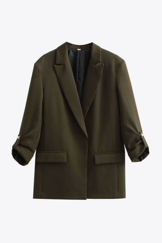 EB | Reverskragen Langjacke Blazer