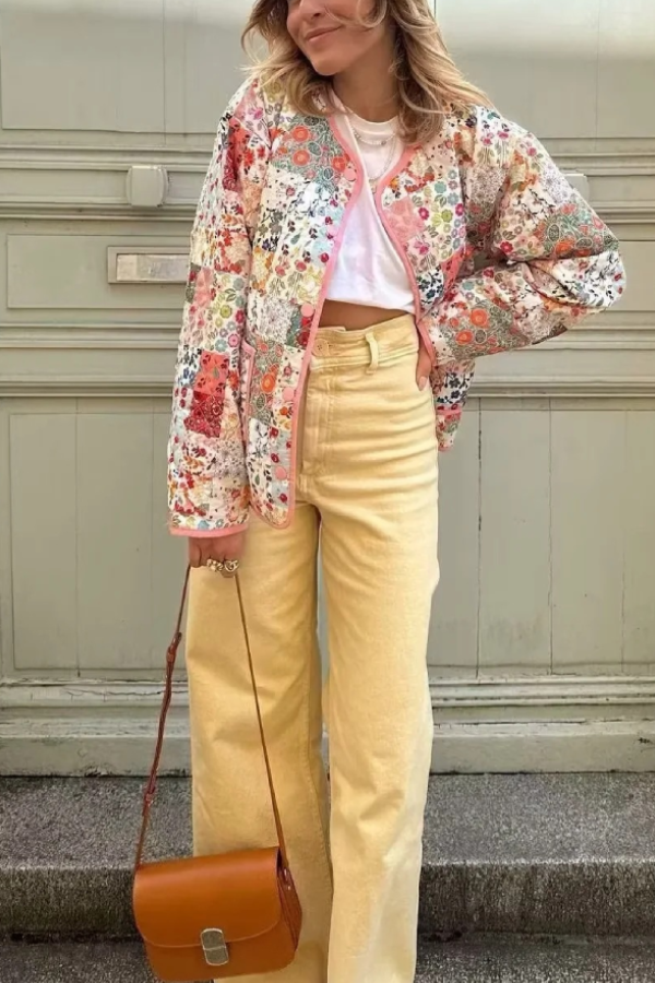 EB | Gedruckte Baumwolljacke