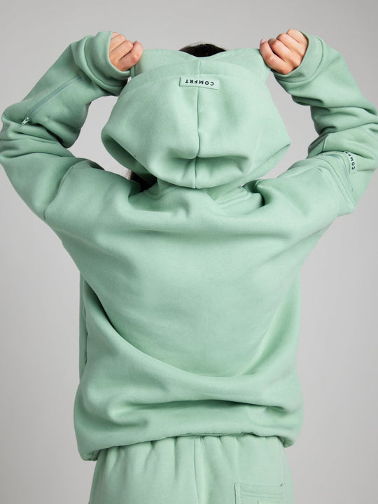 EB | Bequemer Reise-Hoodie mit Flugmodus-Grafik