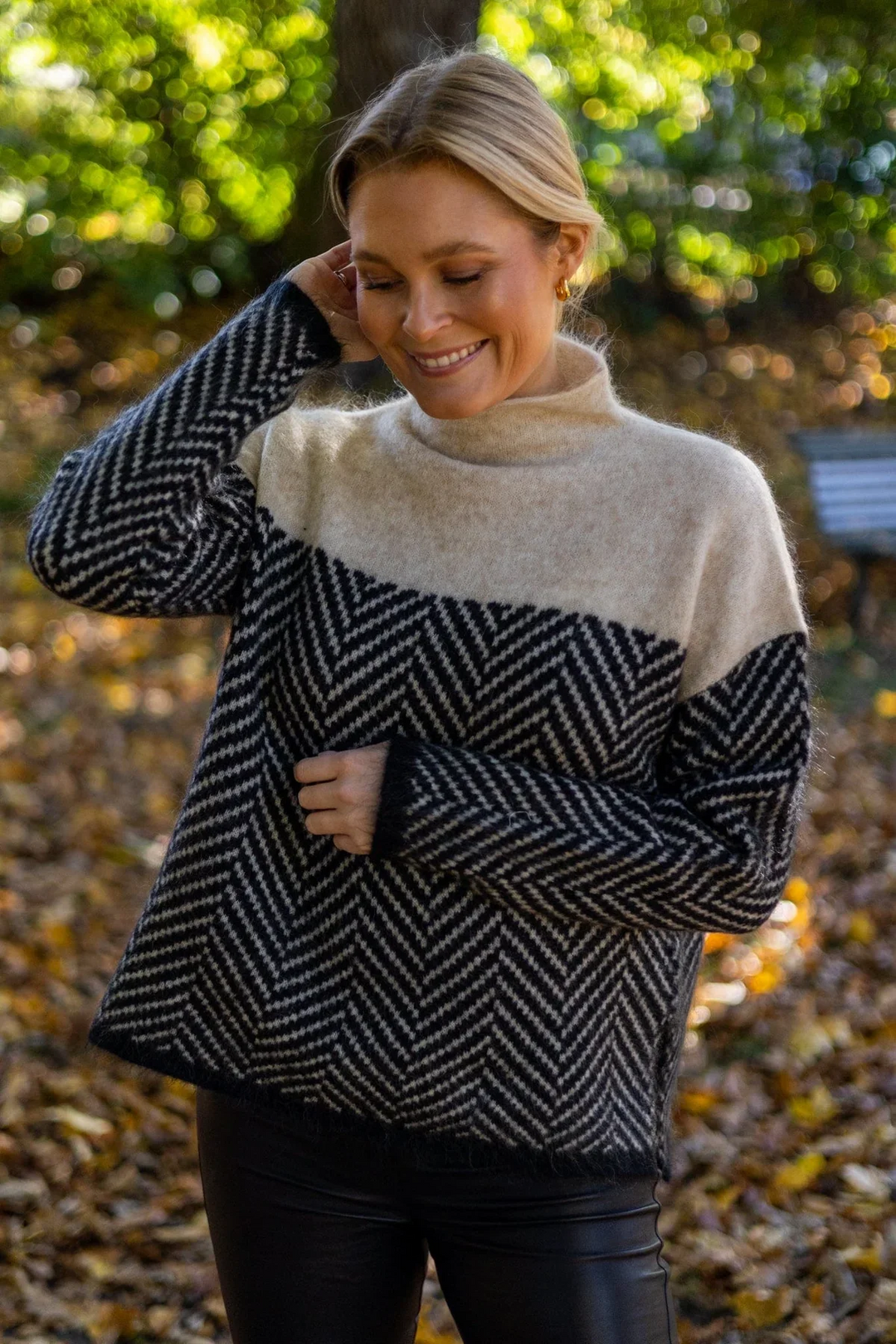 EB | Gemütlicher Grobstrick Rollkragenpullover