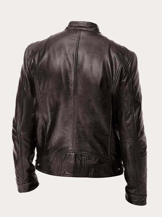 EB | Herren Klassische Lederjacke