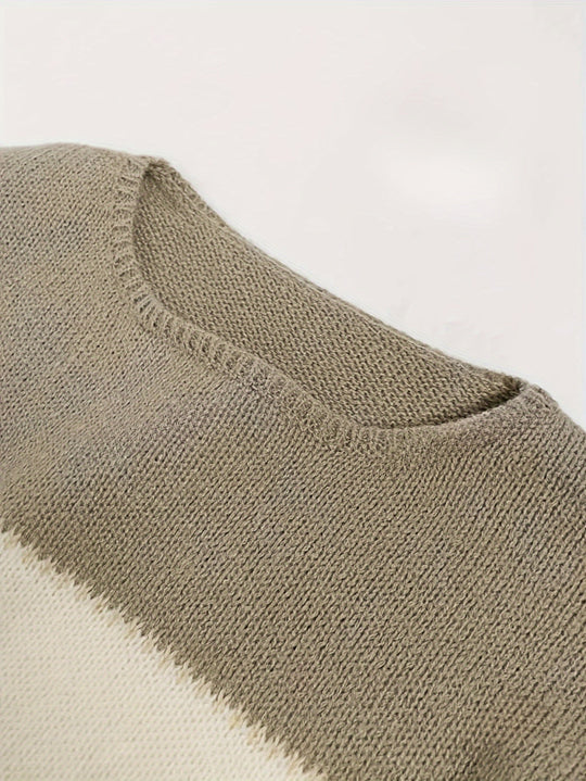 EB | Farbblock Pullover