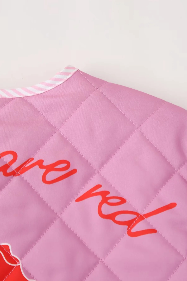 EB | Print Schleife Steppjacke