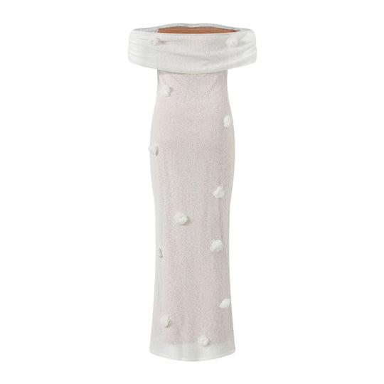 EB | Kleid mit Blumenschulter
