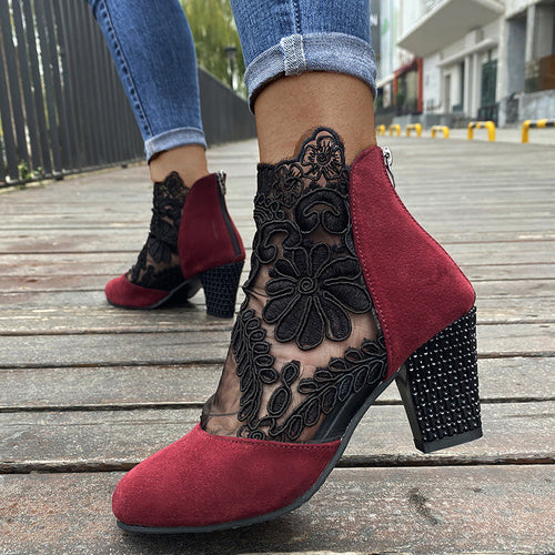 Elegante Sommer-Spitzenpumps EB
