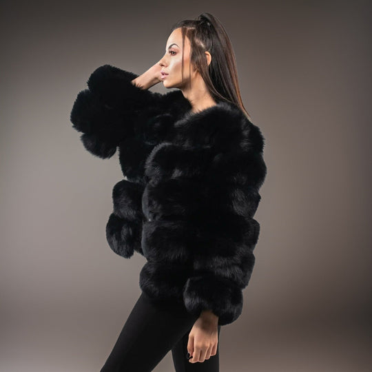 EB | Wood Luxuriöser Mantel für Frauen