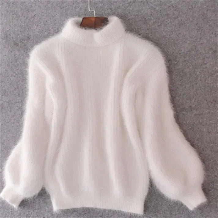 EB | Weinlese Angora Pullover