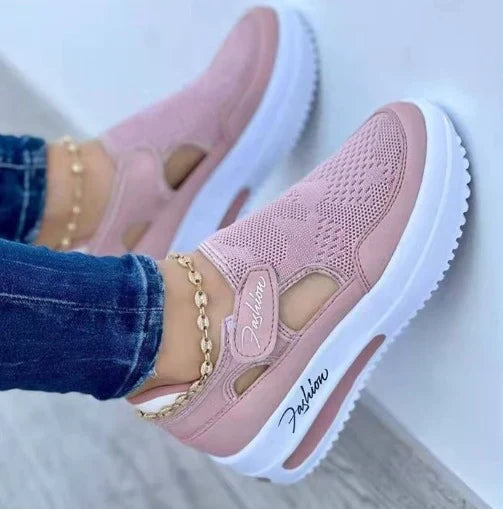Damen Freizeit Sneakers Schuhe EB