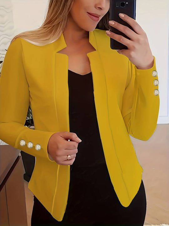 EB | Freizeit Damen Blazer Mit Knöpfen