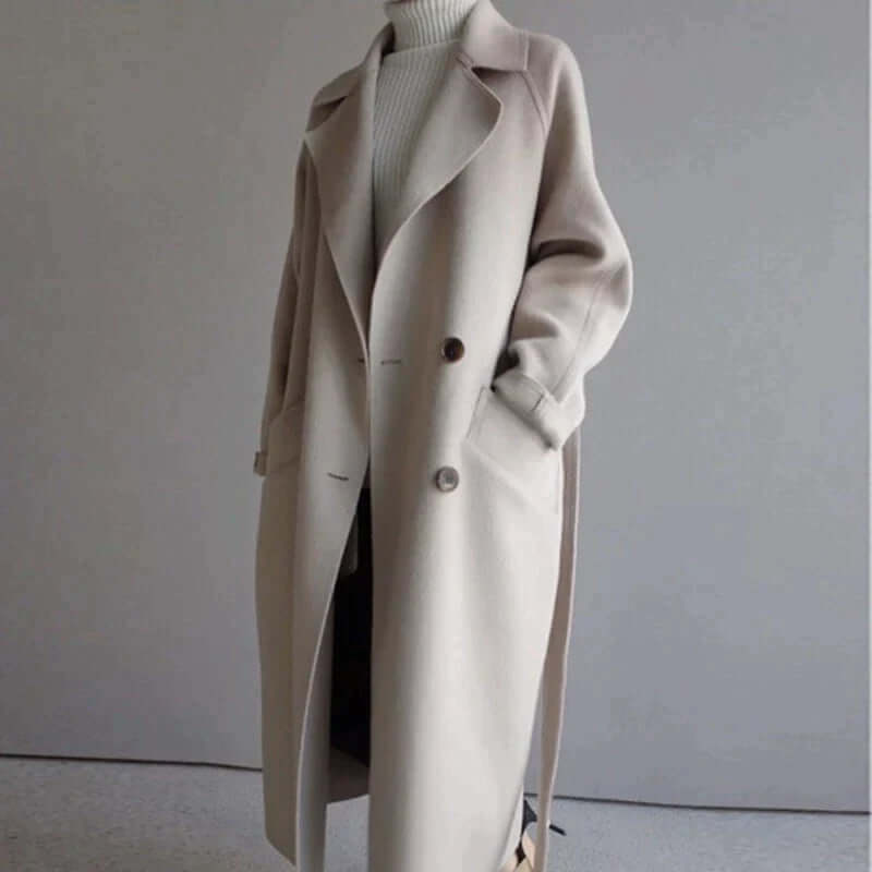 EB | Damen Oversized Gürtelmantel