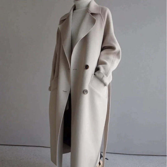 EB | Damen Oversized Gürtelmantel