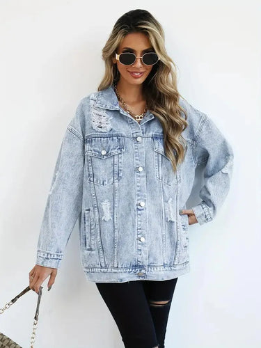 EB | Oversized Jeansjacke für Damen