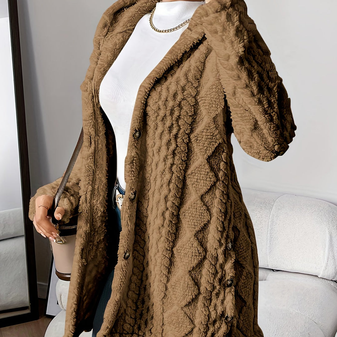 EB | Lang Damenjacke Mit Kapuze – Marit