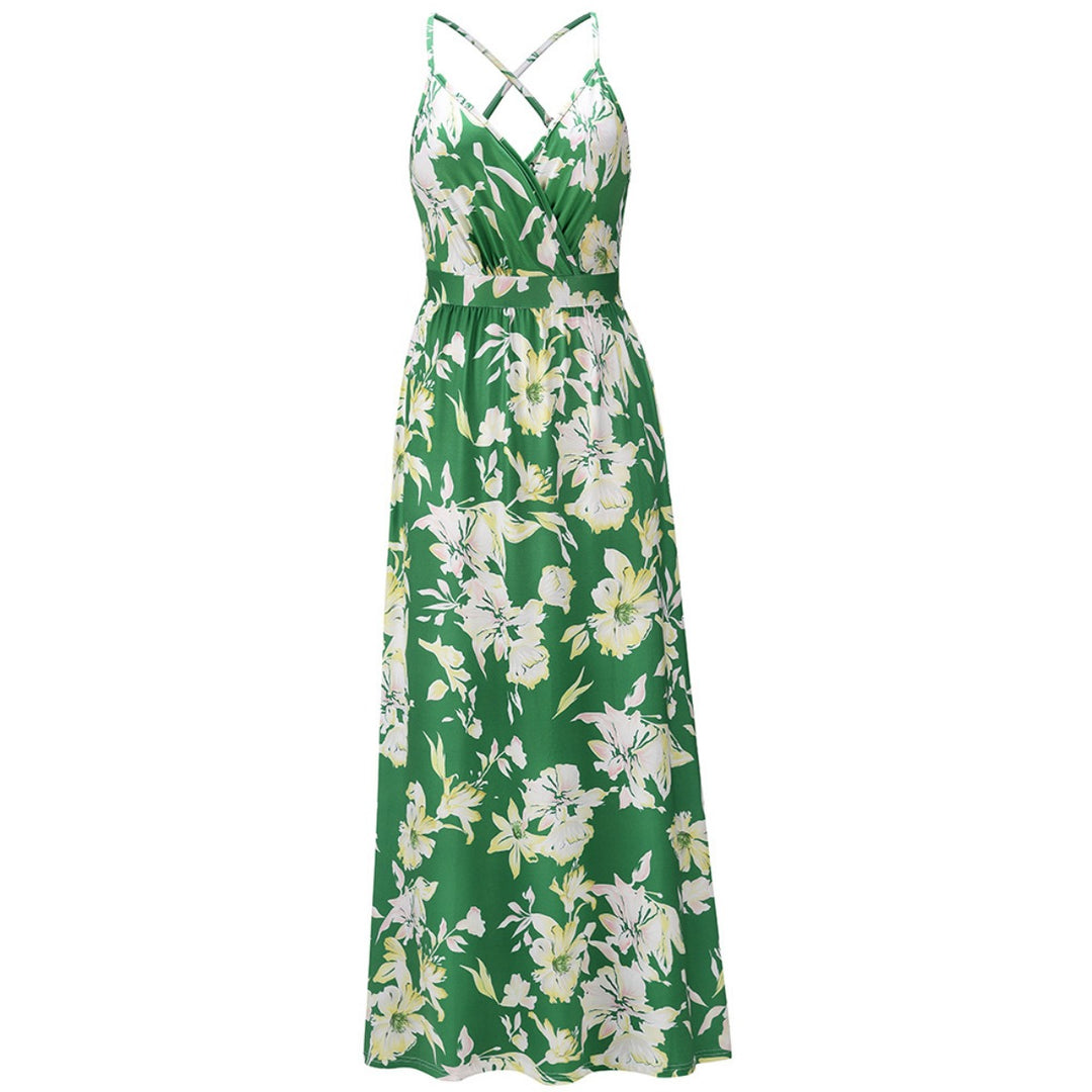 EB | Bohemian floral Strapskleid