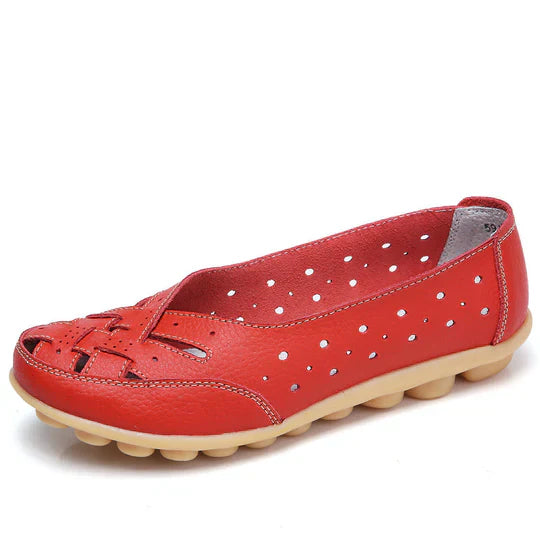 Ultrabequeme Lederballerinas EB