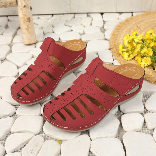 Stilvolle Hollow Wedge Sandalen EB