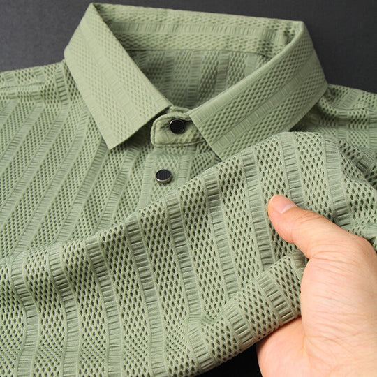EB | Herren Poloshirt Aus Seide