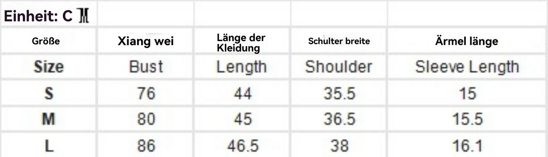 EB | Plissierter Rundhalsausschnitt gestrickt kurze Ärmel
