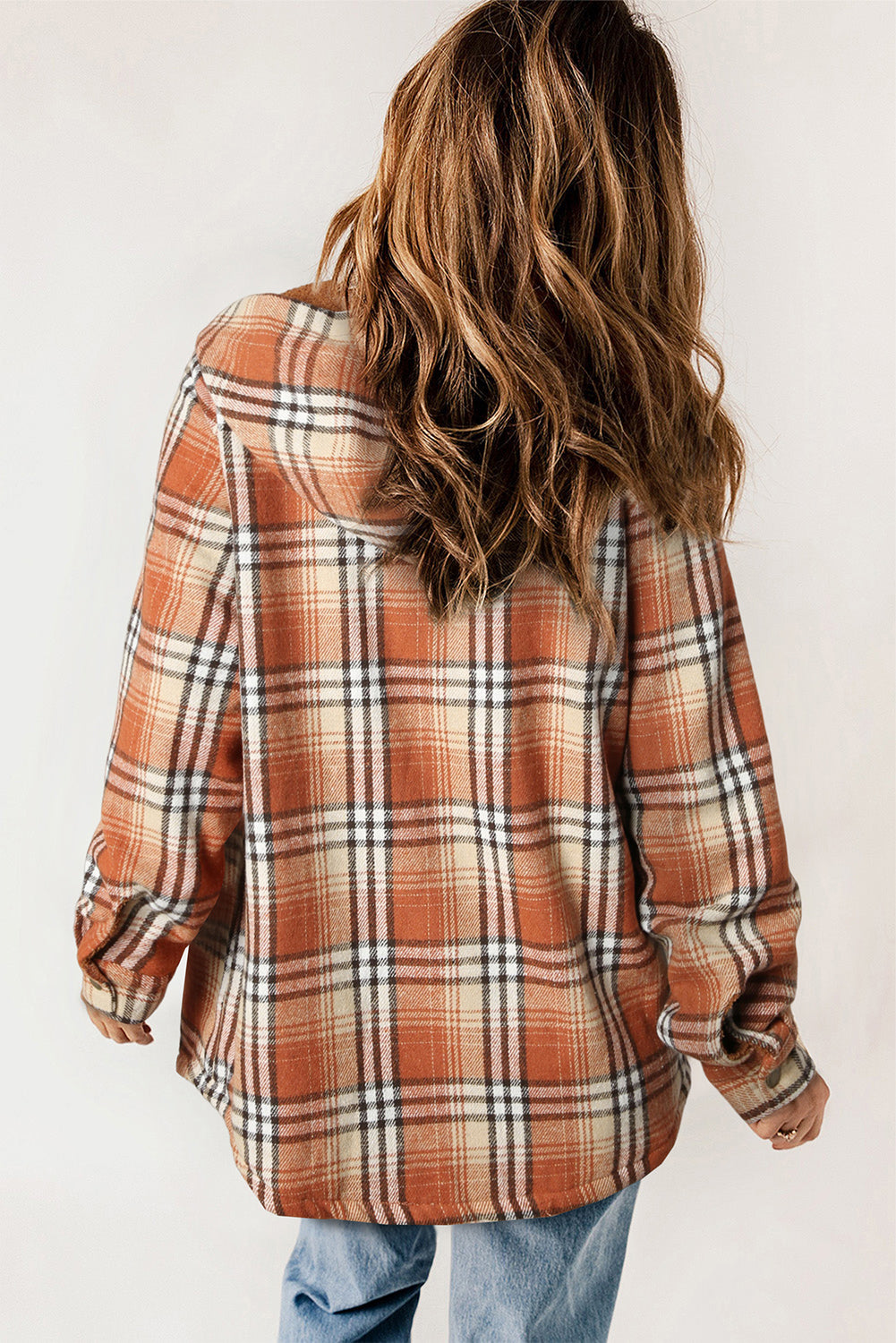 EB | Gepunktete Jacke mit Kapuze Weiches Plüschfutter Perfekt für Kalte Tage