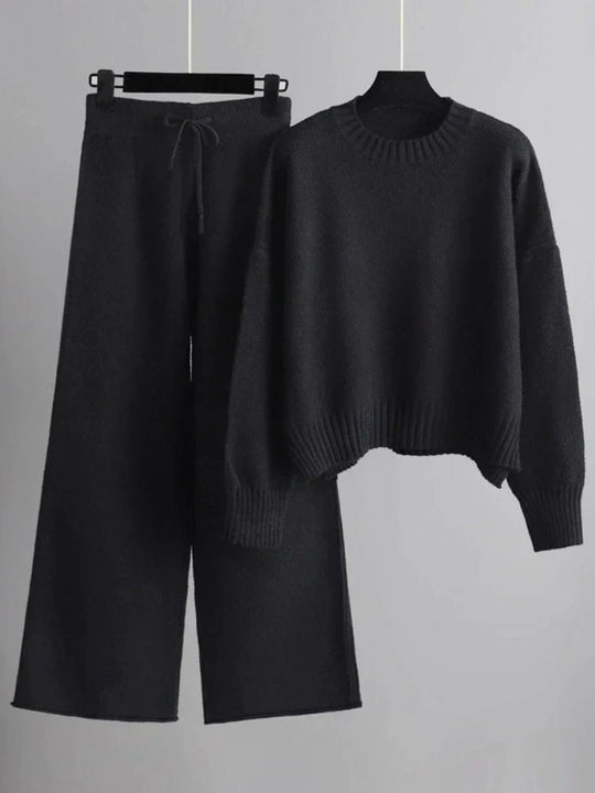 EB | Luxury Tricot Outfit mit Kordelzug