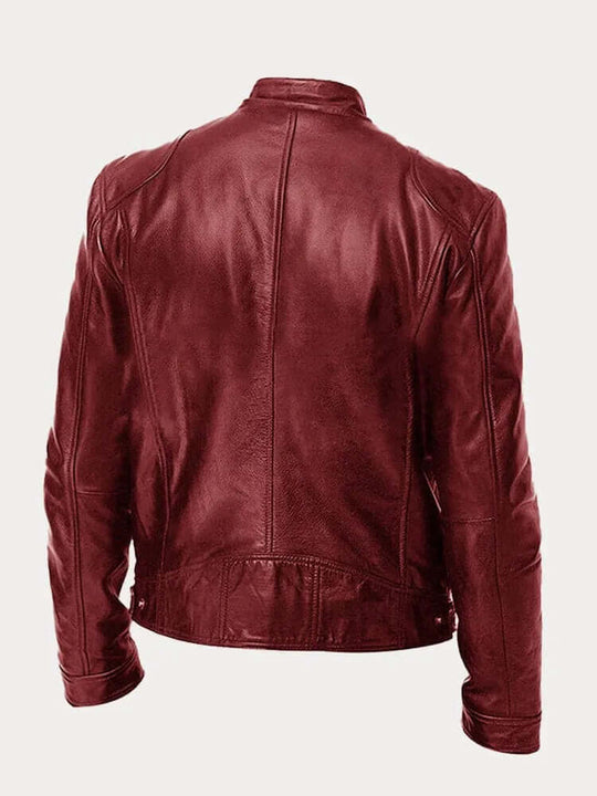 EB | Herren Klassische Lederjacke