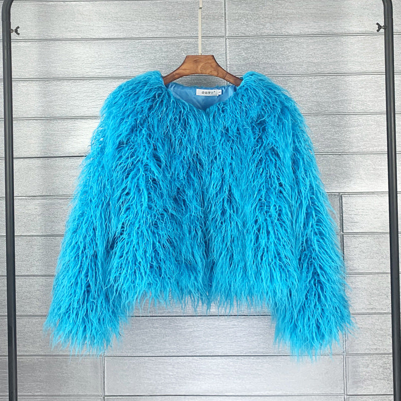 EB | Fluffy Kurze Jacke