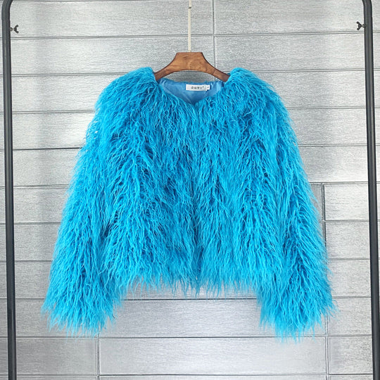 EB | Fluffy Kurze Jacke