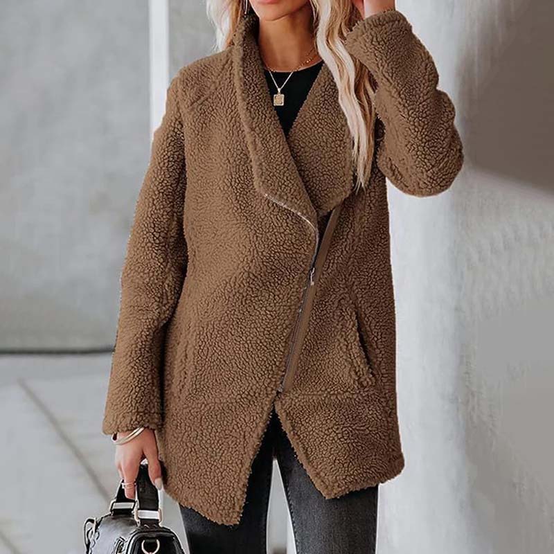 EB | Sherpa Jacke Polyester Weich, Warm