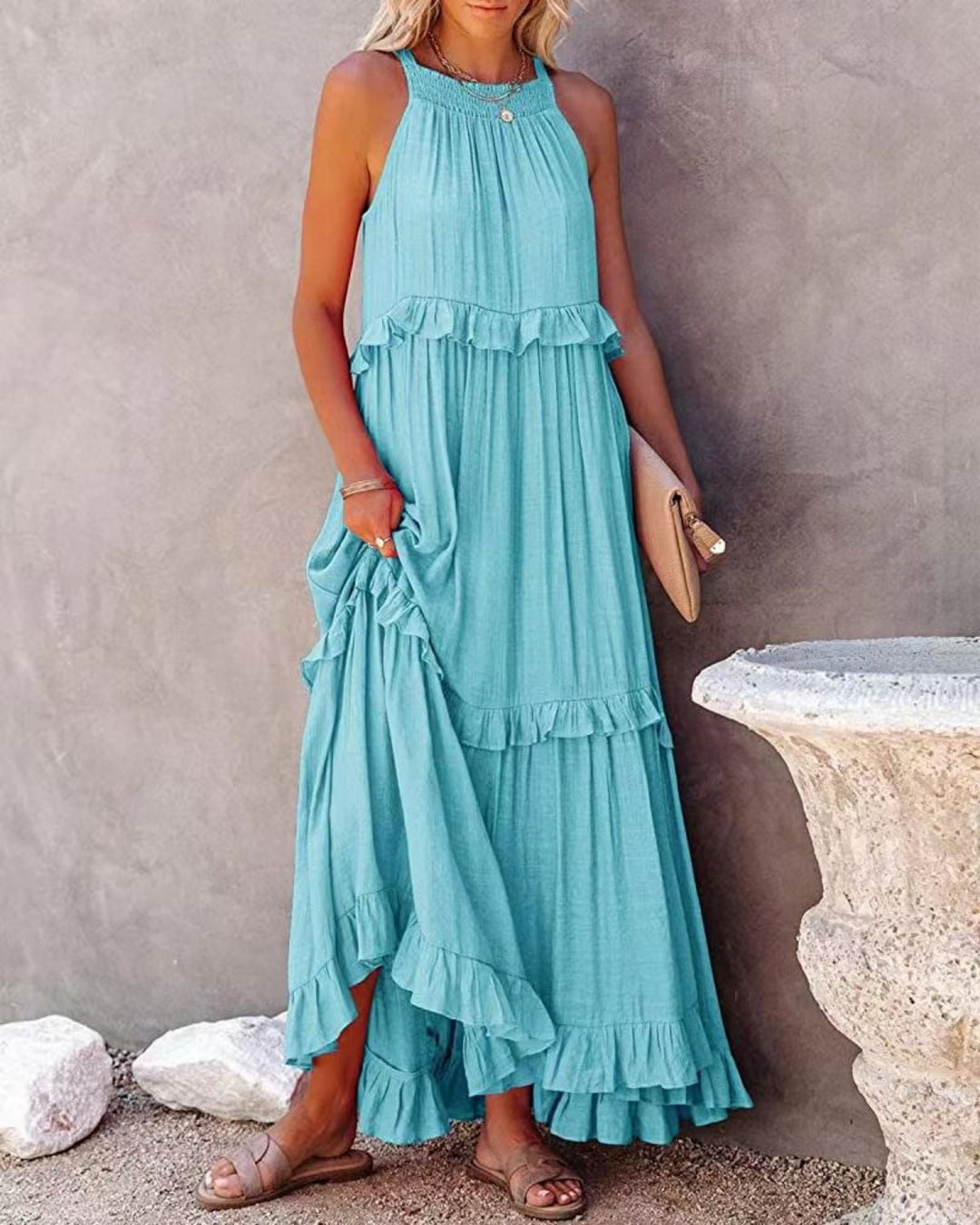 EB | Langes Kuchenkleid Kleid