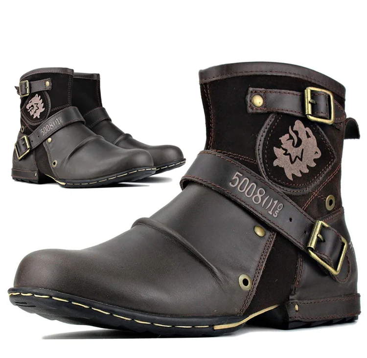 EB | Weinlese Stil Herrenstiefel
