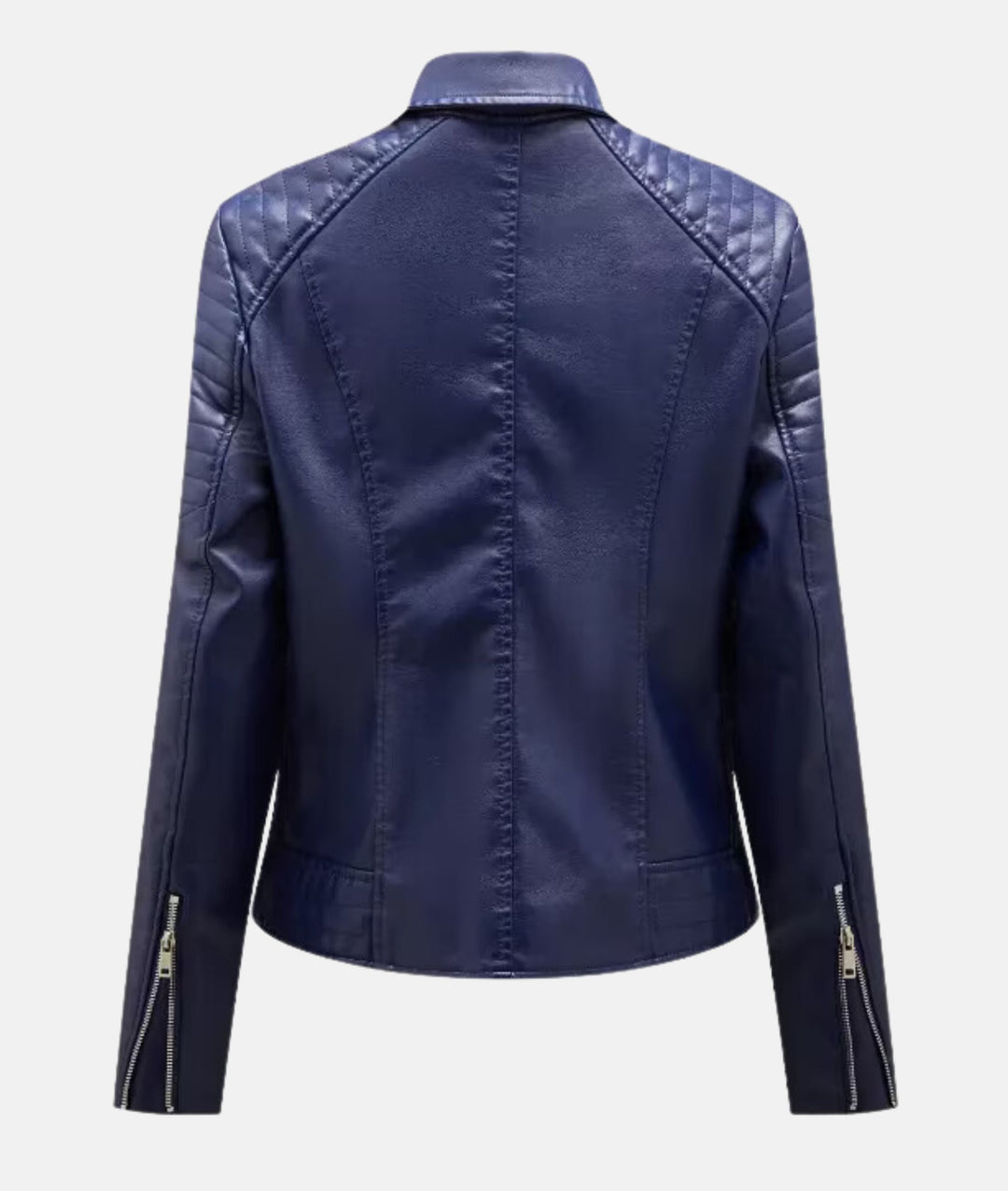 EB | Damen Kunstleder Bikerjacke