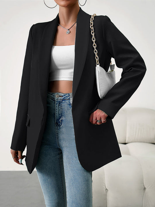 EB | Reverskragen Langarm Blazer